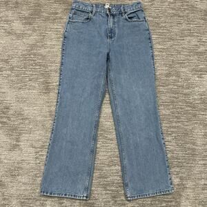Billabong The Salty Blonde Jeans Womens 29 High Rise Wide Leg Denim ABJDP00139